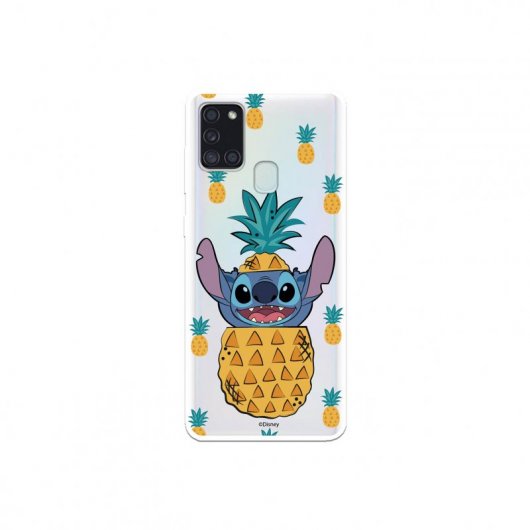 Funda Oficial de Disney Stitch Piñas Lilo y Stitch para Samsung Galaxy A21S