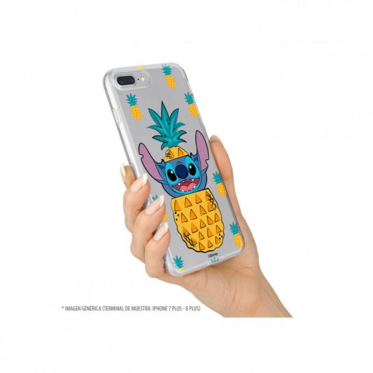 Funda Oficial de Disney Stitch Piñas Lilo y Stitch para Samsung Galaxy A21S