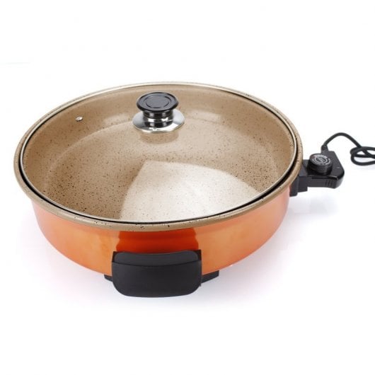 Bepro Chef Pizza Pan Tekno Cheff Natural Stone Evolution Grill Eléctrico 1500W