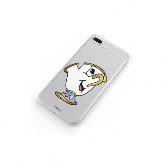 Funda Oficial de Disney Chip Potts Transparente para Samsung Galaxy A50