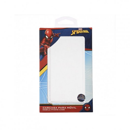 Funda Oficial de Marvel Spiderman Silueta Transparente Marvel para Samsung Galaxy A50