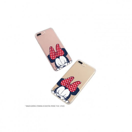Funda Oficial de Disney Minnie Cara Clásicos Disney para iPhone XR
