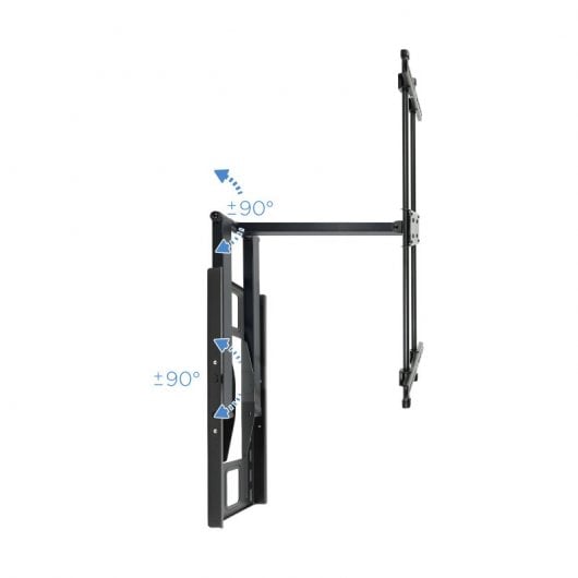 TooQ LP4380XL-B Supporto TV 43"-80" VESA 800x400 Max 50Kg