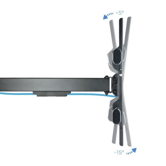 TooQ LP4380XL-B Supporto TV 43"-80" VESA 800x400 Max 50Kg
