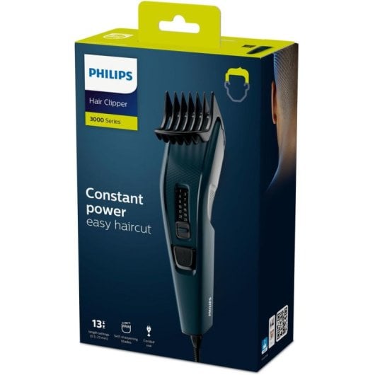 Cortador de cabelo Philips HC3505 Preto Trim-n-Flow 13 posições fio