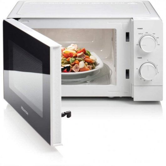Hisense H20MOWS1H Microondas 20L 700W Blanco
