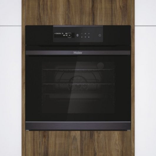 Haier HWO60SM5B9BH Horno Inteligente Pirolítico 70L A+ Negro