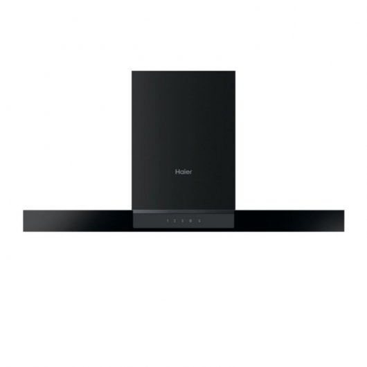 Haier HATS9DCS56B Campana Decorativa 90cm A+ Negra