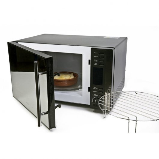 Sogo Microondas con Grill 25L 1000W Plata