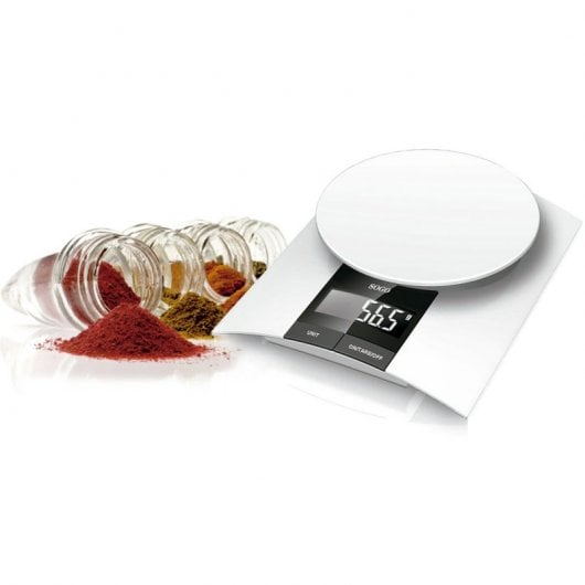 Sogo Báscula de Cocina Blanca