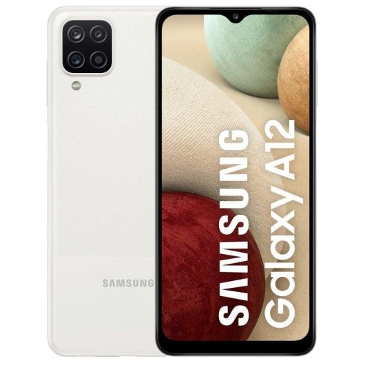 Samsung Galaxy A12 4G 64GB 4GB 6,5" Blanco Dual SIM