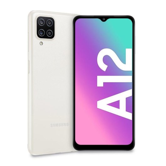 Samsung Galaxy A12 4G 64GB 4GB 6,5" Blanco Dual SIM