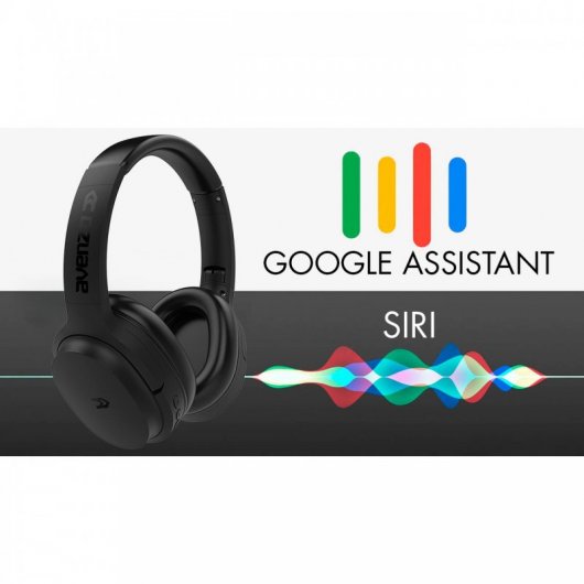 Avenzo AV-HP2003B Auricular Bluetooth Negro
