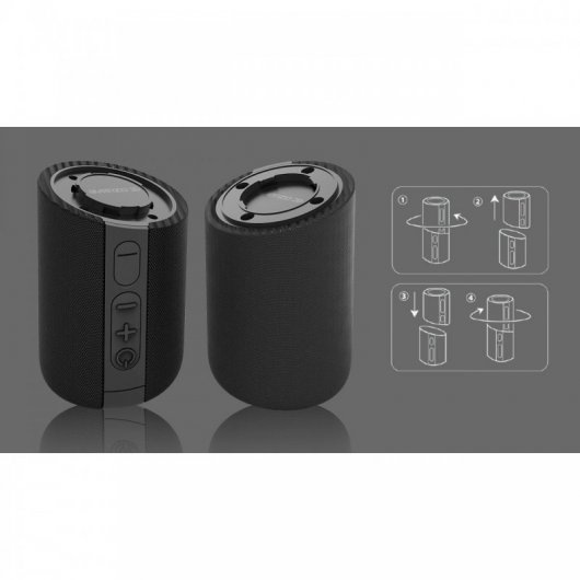 Avenzo AV-SP3003B Altifalante Bluetooth 2 em 1 10W Preto