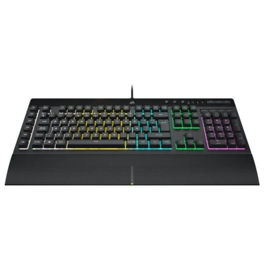 Tastiera da gioco retroilluminata Corsair K55 RGB PRO nera