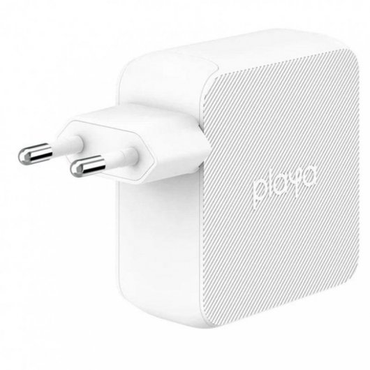 Belkin Carregador de Parede GaN USB-C Duplo de 63 W Branco