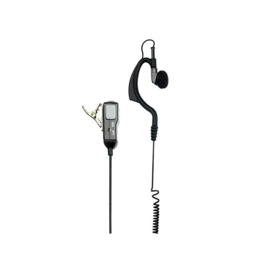 Midland MA-21LK Microfone de Lapela com Auricular Ajustável VOX/PTT