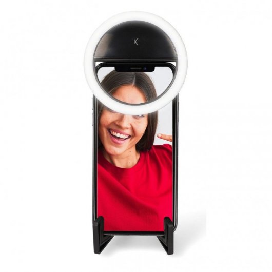 Ksix Studio Live Pocket Aro de Luz con Stand
