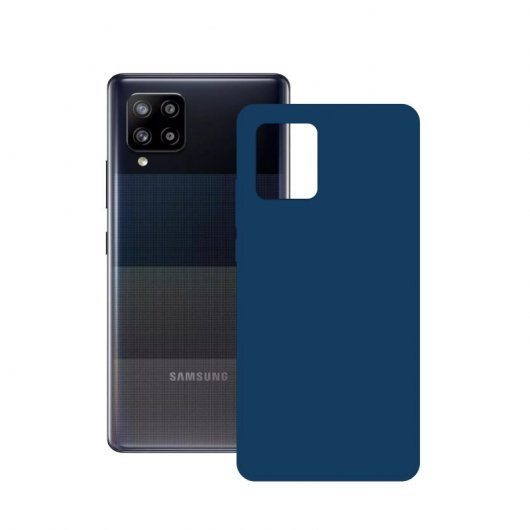 Mobile Tech Funda Silk Azul para Samsung Galaxy A42 5G
