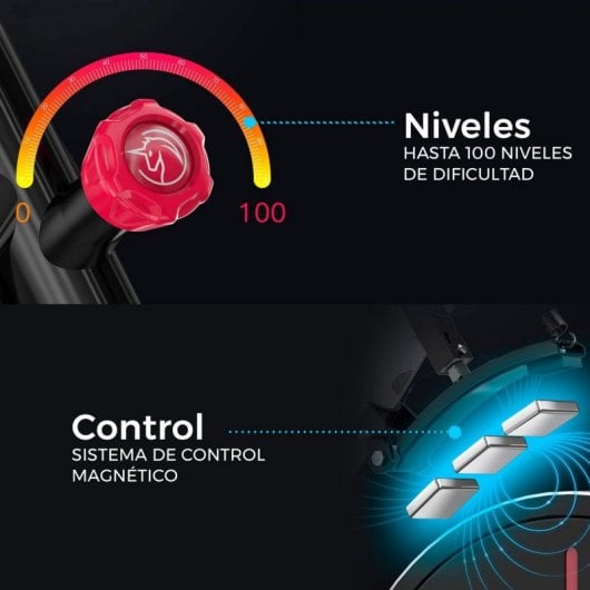 Yesoul S3 Smart Bicicleta Spinning Preta