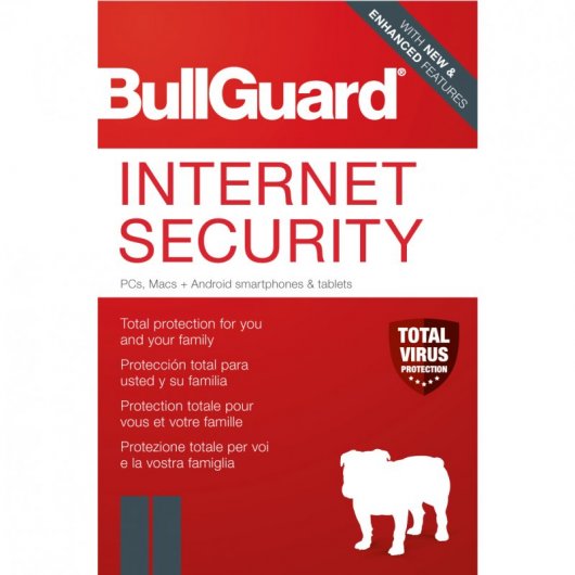 Bullguard Internet Security 3 Dispositivos 1 Año Licencia Digital