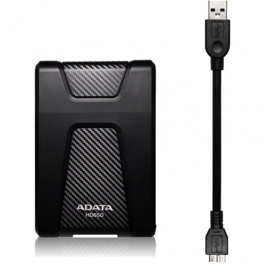 ADATA DashDrive Durable HD650 Externe Festplatte 1 TB Schwarz