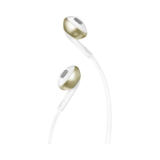 Ecouteurs JBL Tune 205 filaires Jack 3,5 mm avec micro intégrée Champagne Gold
