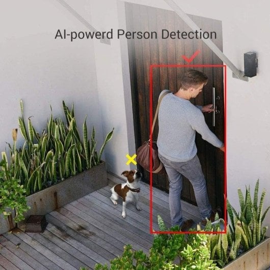 Videocamere di sorveglianza EZVIZ C8C FullHD Visione Notturna Esterna Rilevamento IA Allarme