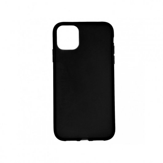 Funda Silicona Lisa Negra para iPhone 11 Pro Max