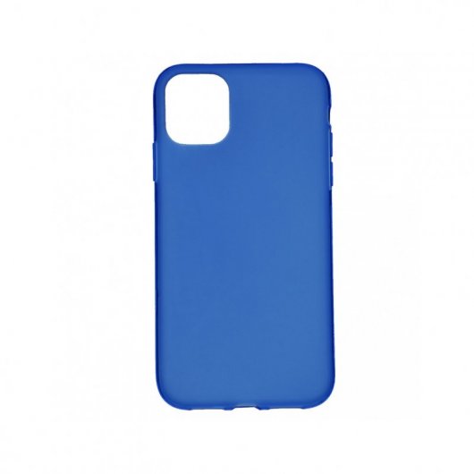 Funda Silicona Lisa Azul para iPhone 11 Pro Max