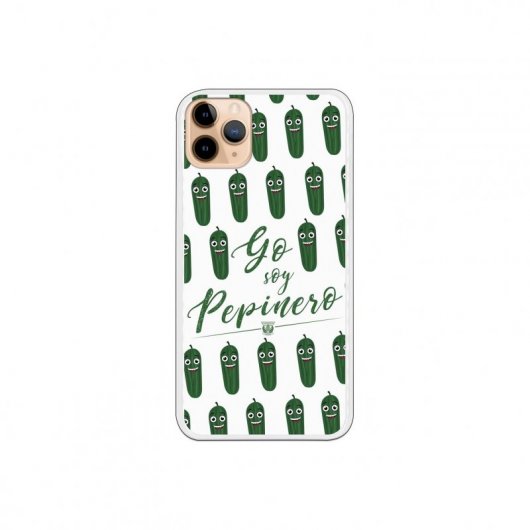 Funda del Leganés Yo Soy Pepinero Blanca Licencia Oficial CD Leganés para iPhone 11 Pro Max