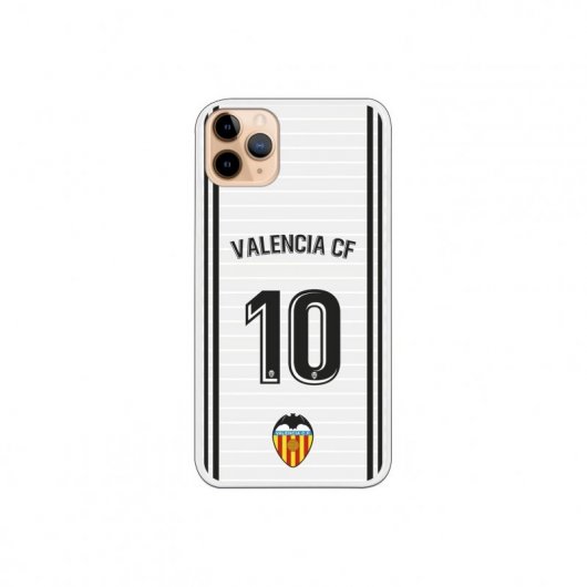 Funda del Valencia Camiseta 1 Equipación Licencia Oficial Valencia CF para iPhone 11 Pro Max