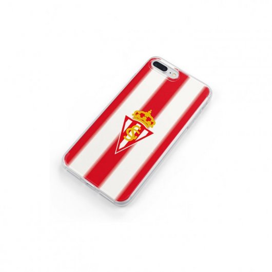 Funda del Gijón Fondo Rojiblanco Licencia Oficial Real Sporting de Gijón para iPhone 11 Pro Max