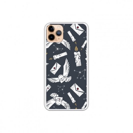 Funda Oficial de Harry Potter Lechuzas Siluetas Harry Potter para iPhone 11 Pro Max