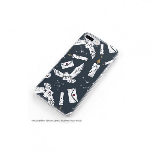 Funda Oficial de Harry Potter Lechuzas Siluetas Harry Potter para iPhone 11 Pro Max