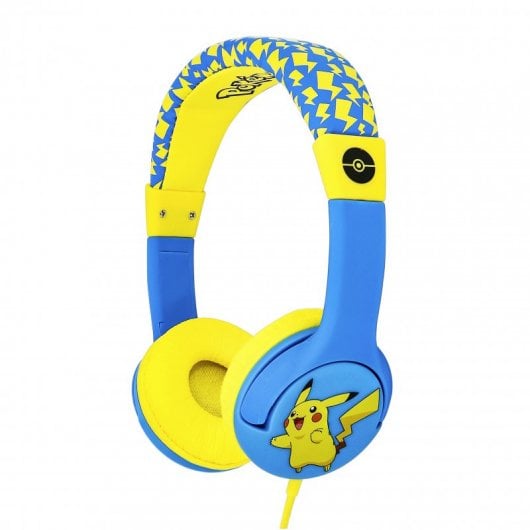 Auriculares Infantiles Pokemon Pikachu Azul/Amarillo