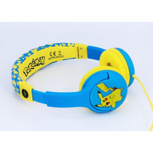 Auriculares Infantiles Pokemon Pikachu Azul/Amarillo