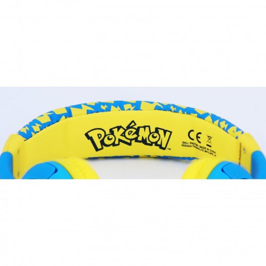 Auriculares Infantiles Pokemon Pikachu Azul/Amarillo