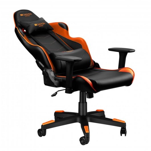 Canyon Deimos Silla Gaming Negro/Naranja