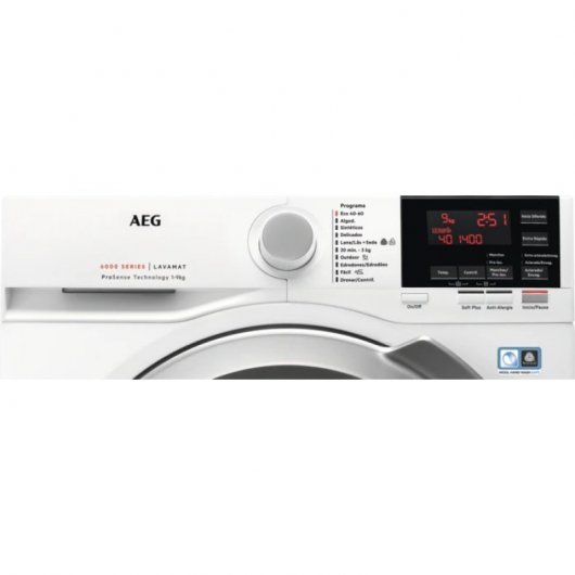 AEG L6FBG944 Lavadora Carga Frontal 9Kg D Blanca