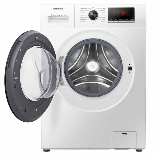 Hisense WFPV7012EM Lavadora Carga Frontal 7Kg E Blanca