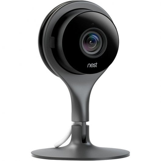 Google Pack Nest Cámara de Seguridad Indoor + Nest Mini Altavoz Inteligente y Asistente Tiza