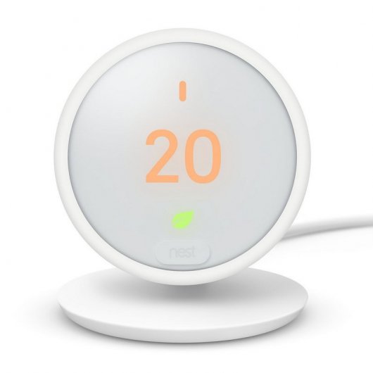 Google Pack Nest Thermostat E Termostato Inteligente + Google Nest Mini Coluna Inteligente e Assistente Giz