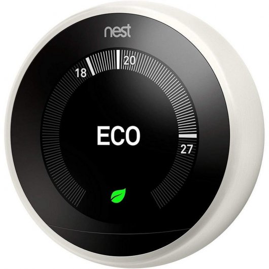 Google Pack Nest Learning Thermostat 3ºG Branco + Nest Mini Coluna Inteligente e Assistente Giz