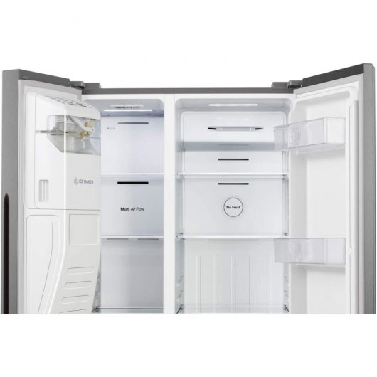 Hisense SBS RS650N4AC2 Frigorífico Americano E Acero Inoxidable
