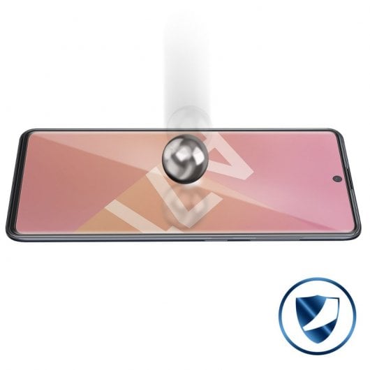 Avizar Protector Cristal Templado Negro para Samsung Galaxy A71