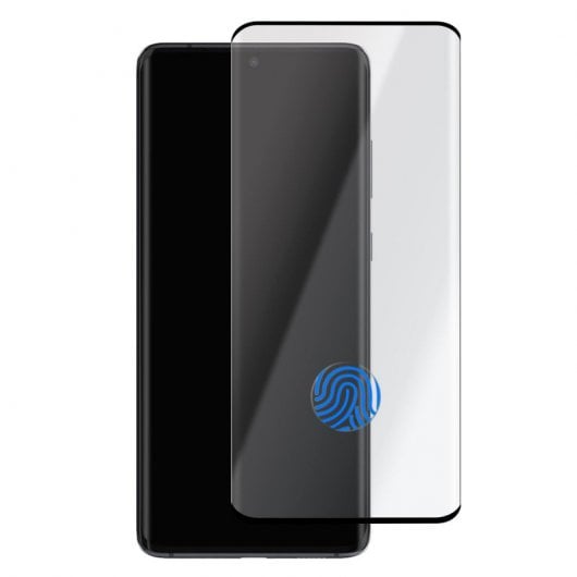 Avizar Protector Cristal Templado Negro para Samsung Galaxy S20 Plus