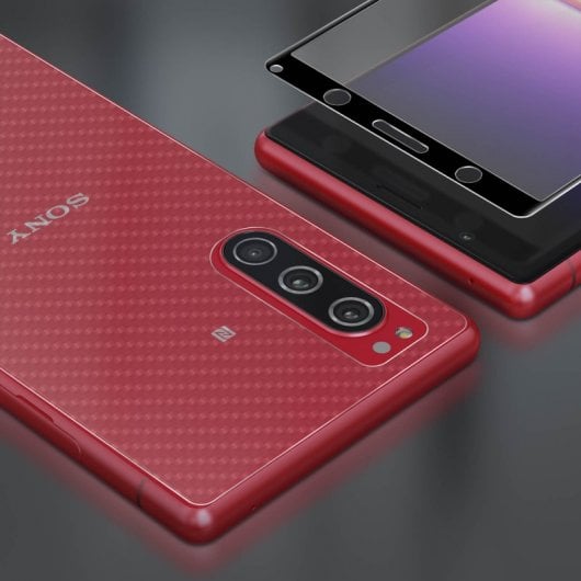 Avizar Protector Cristal Templado Negro para Sony Xperia 5