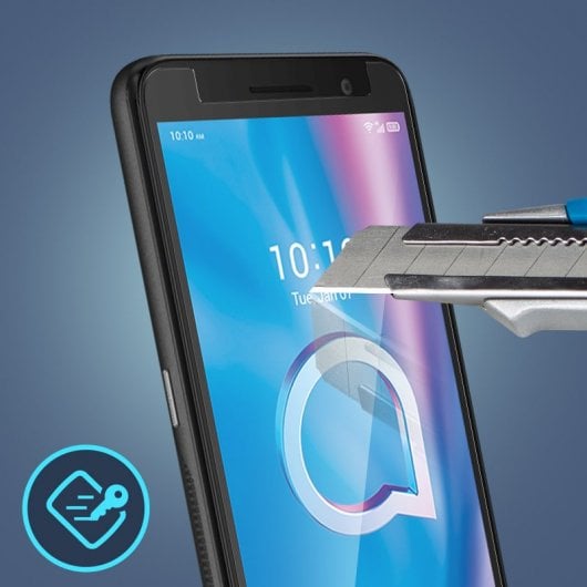 Avizar Protector Cristal Templado Transparente para Alcatel 1B 2020