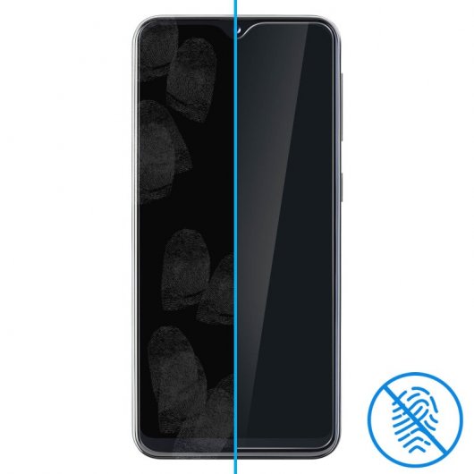 Protecteur en verre trempé transparent Avizar pour Samsung Galaxy A20e